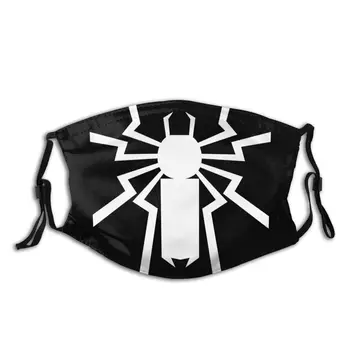 

Venom Spiderman Mouth Face Mask Flash's Spider Facial Mask for Adult Pretty Mask with 2 Filters Polyester