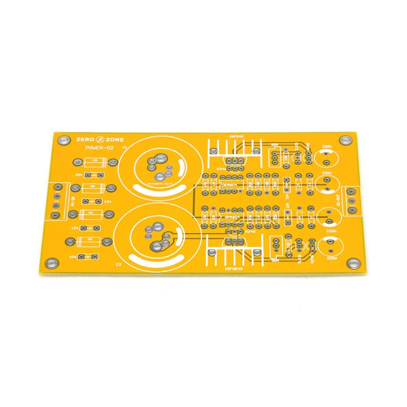 SUQIYA-POWER-02 (OPA604) 메인 필터 조정 가능한 전원 공급 장치 PCB
