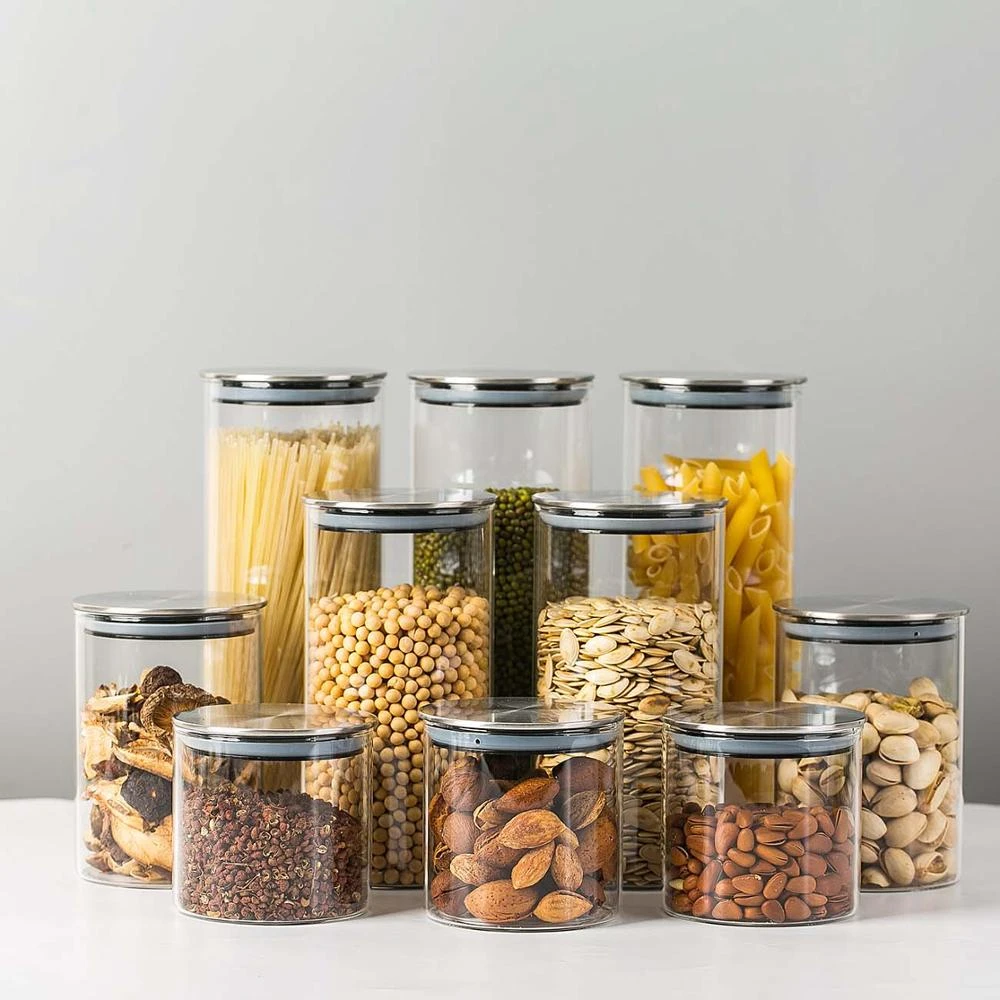 glass flour storage containers