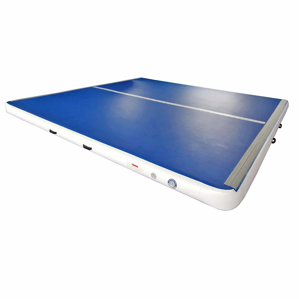 1x1x0.2m,2x2x0.2m,3x3x0.2m Gymnastics Air Mat Tumble Track Tumbling Mat Inflatable Floor Mats With Electric Pump