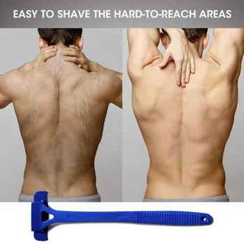

Back Shavers for Men Back Hair Remover Stretchable Back Razor Hair Trimmer Removal Tool Detachable & Foldable