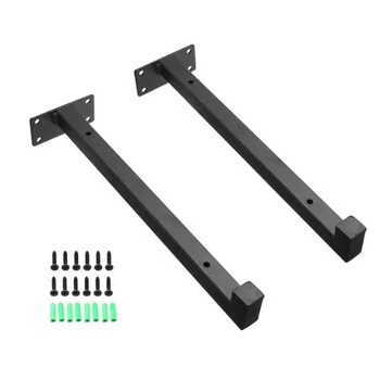 

2pcs Furniture Shelf Support Bracket Fixing Screws Wall Mounted Display Cupboard Shelves Hardware Accessories