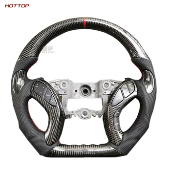 

Carbon Fiber Steering Wheel For Hyundai Elantra ix35 Tucson Accent Sonata Solaris I30 Veloster Santa Fe Rohens Coupe IX25