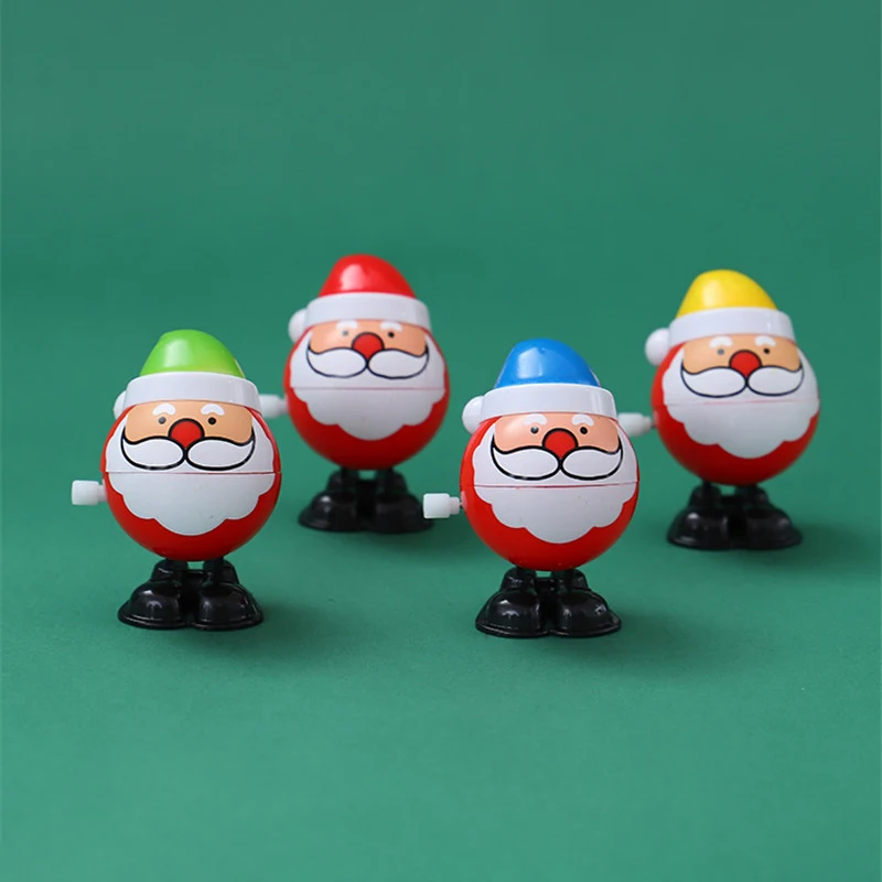 BalleenShiny 2 шт. заводные игрушки Детские Рождественские Мультяшные рождественские заводные прыгающая игрушка для малышей обучающие игрушки для детей Декор подарки