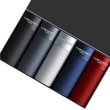 Boxer Shorts Underpants Men's Panties Men Boxers Underwear Ice Silk Mesh Male Sexy Set Breathable Boxershorts Large Size L-5XL