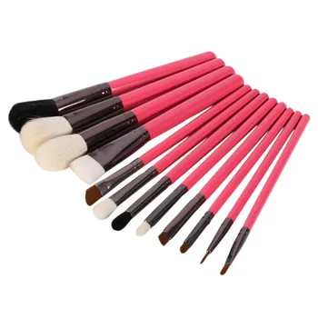 

12 pcs/lot Makeup Brushes Set Eye Shadow Blending Eyeliner Eyelash Eyebrow Brushes For Makeup