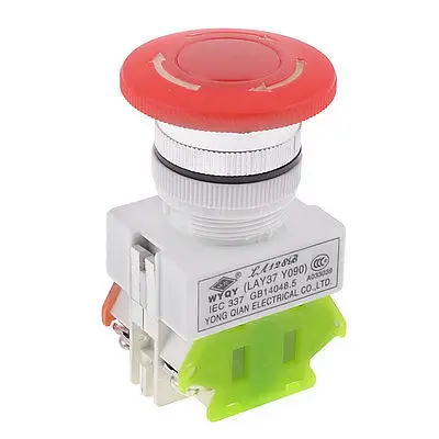 

Latching Emergency Stop Control Push Button Switch Ui 660V Ith 10A DPST