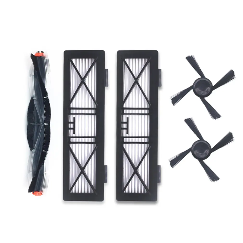 

For Neato Botvac Bv 70E 75 80 85 Glue One Main Brush N731 and Ultra High Performance Filter N701+ Side Brush N705 x2