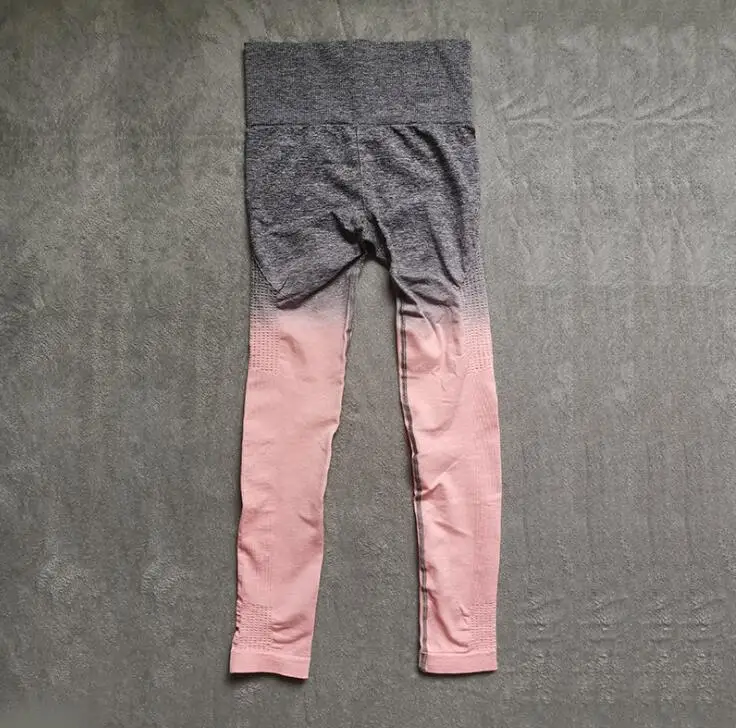 CB51 dar pink pant Комплект из 3 предметов на зиму, Для женщин Бесшовные Йога Комплект спортивная одежда с длинным рукавом футболки Высокая Талия бег легинсы, штаны для фитнеса, спортивный костюм - Цвет: CB51 dar pink pant