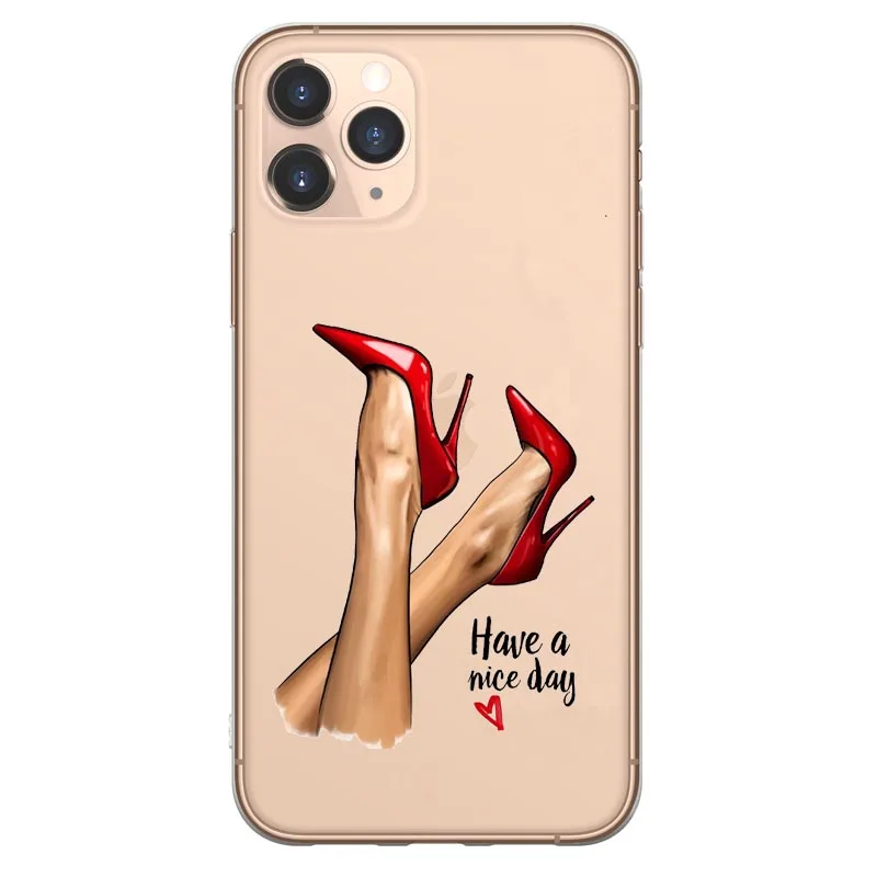 Мягкий чехол coffee Girl boss для iPhone 11 Pro MAX 5,8 6,1 6,5 дюймов, Силиконовый Модный женский чехол для iPhone X 6 6S 7 8 Plus XR XS MAX