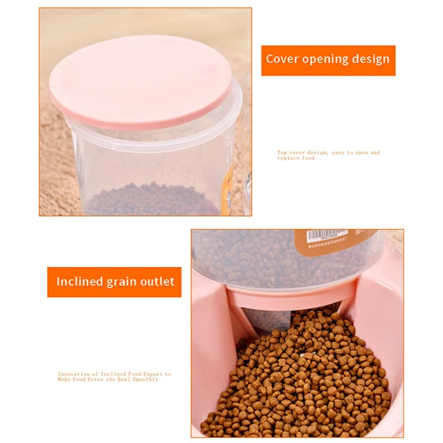 4L Automatic Cat & Dog Feeder - Large Capacity Cat Water Fountain  4