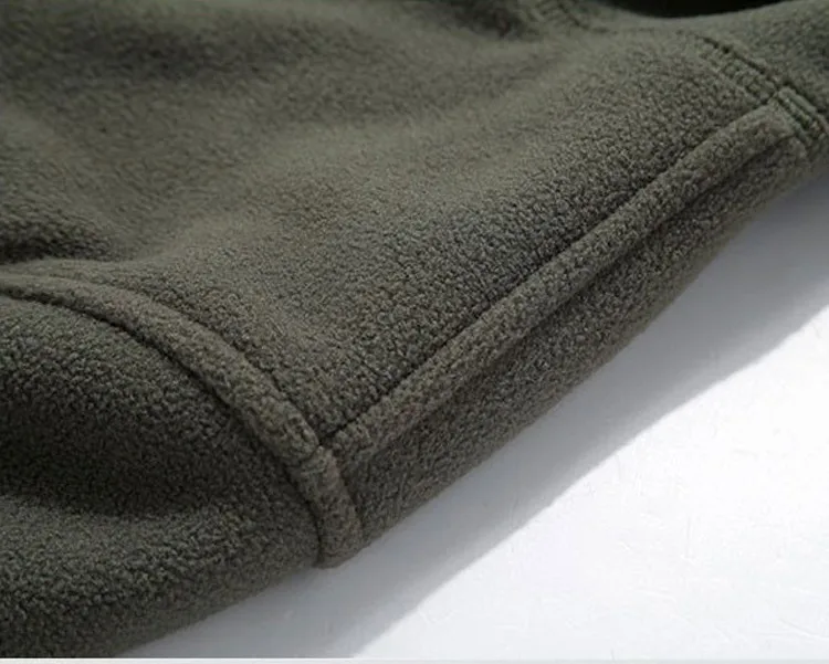 8XL зимние мужские куртки из плотного флиса с капюшоном Мужские толстовки на молнии Толстовка однотонная повседневная мужская Пальто брендовая одежда