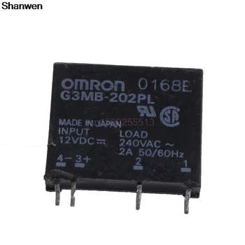 

1Pc New Solid State Relay G3MB-202P DC-AC PCB SSR In 12V DC Out 240V AC 2A