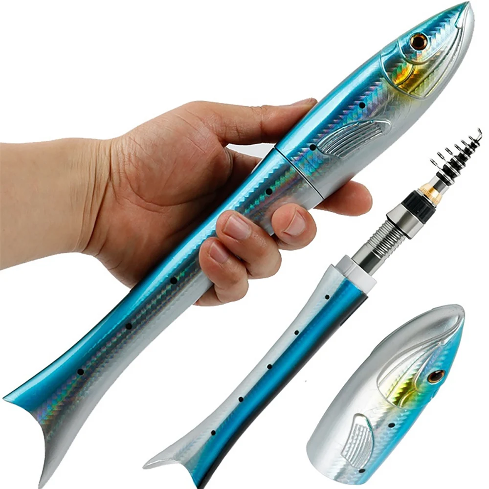 Portable Fishing Accessories Outdoor Fisheries 1.6m Carbon Pond Lake Sea Fishing Gear Fishing Rod Fishing Pole Practical