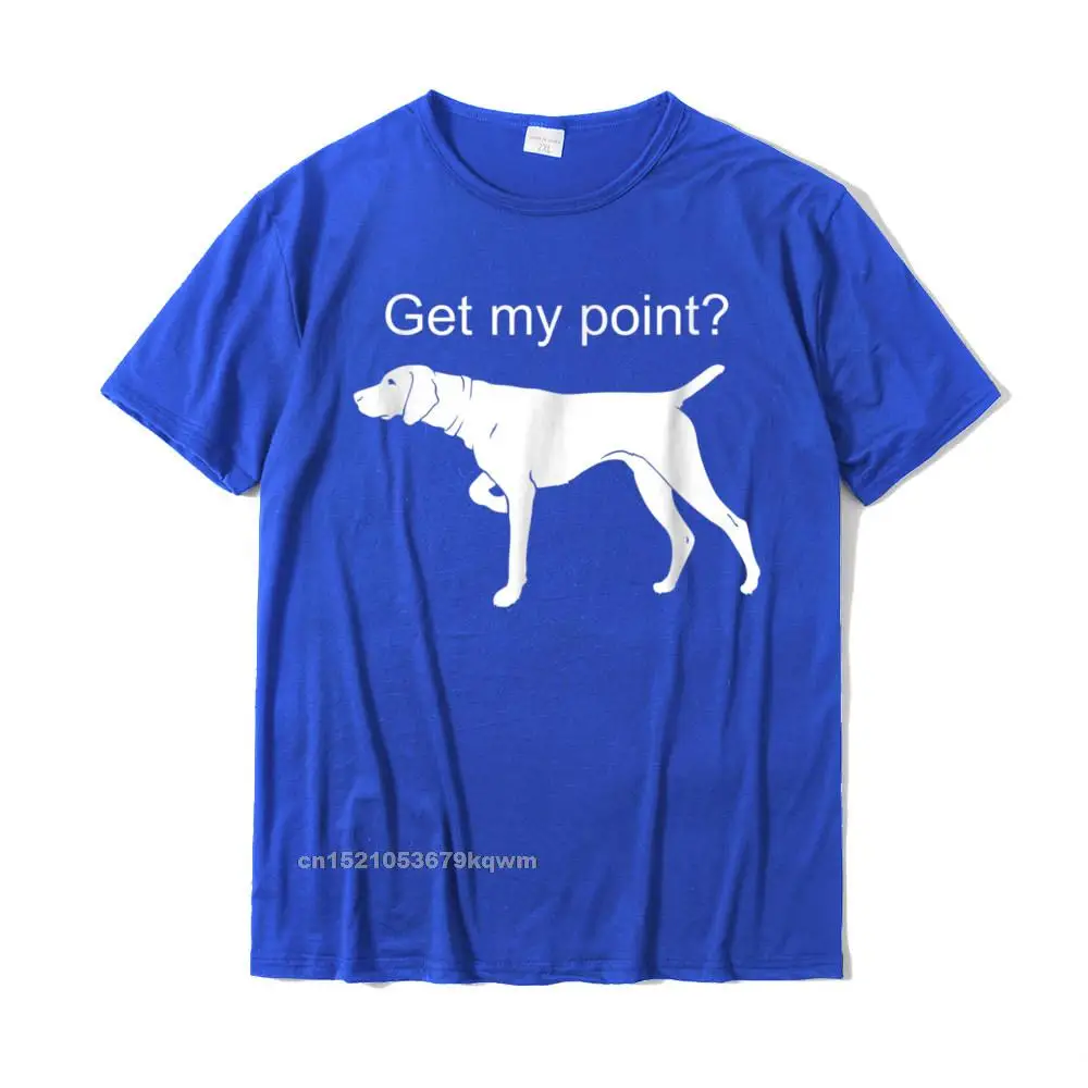 Europe Mother Day 100% Cotton Round Neck Tops Shirt Short Sleeve Custom T Shirt Funny Normal T-Shirt Free Shipping German Shorthaired Pointer Funny Dog Lover T-Shirt__4846 blue