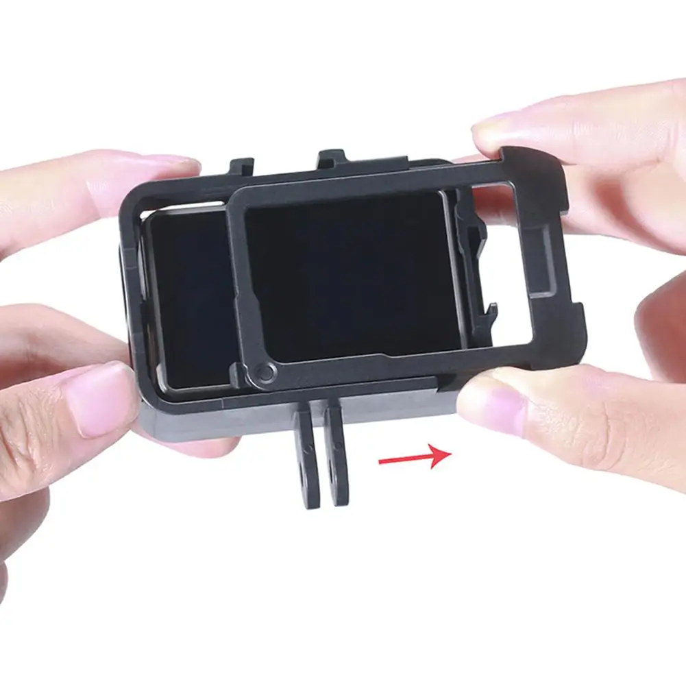 Защитный чехол для видео для DJI OSMO Action Vlogging Frame Mount корпус оболочка микрофон видео адаптер крышка аксессуары