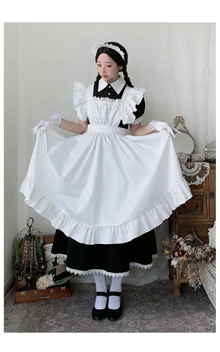 Cosplay&ware Women Maid Outfit Anime Long Dress French Court Lolita Dresses Cosplay Costume -Zentai shop online Hc3ffbf50d44542d8981b5a3226fd4e3eT.jpg
