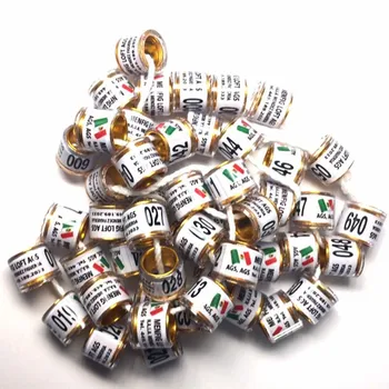 

geshifeng factory customized racing pigeon leg bands racing pigeon ring foot ring for bird