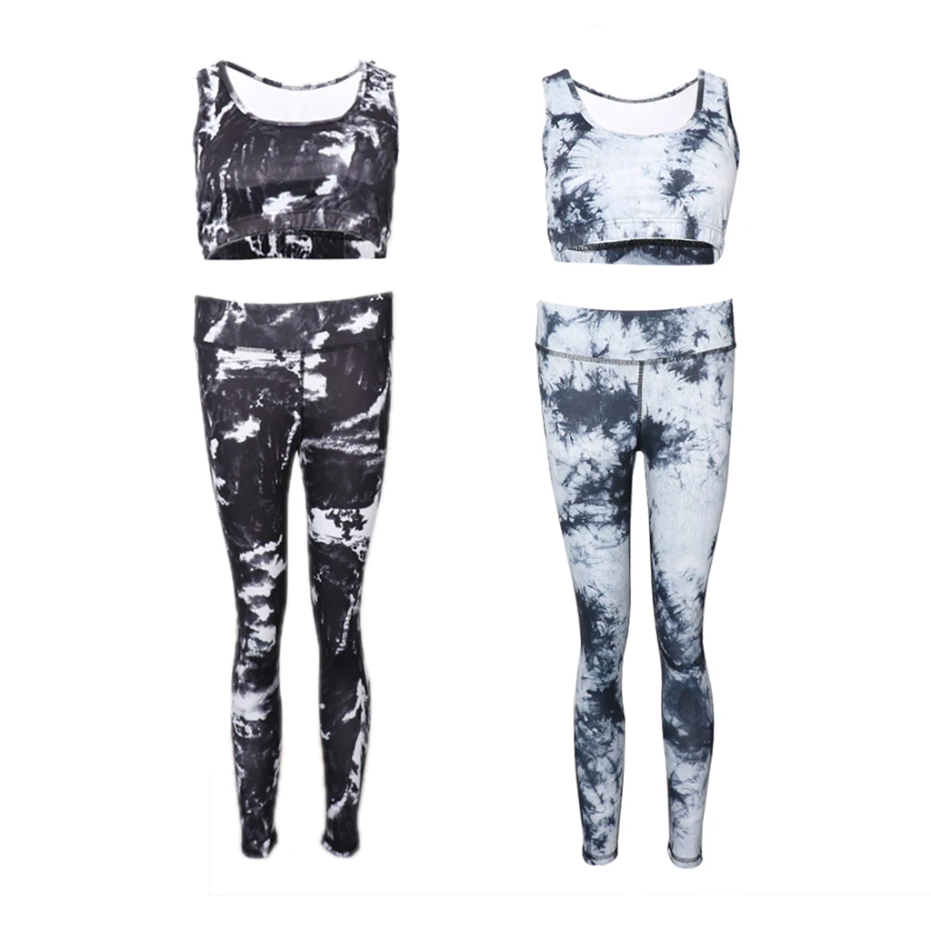 Women Push Up Yoga Sport Suit Slim Splicing Sports Set Running Gym Yoga Fitness Set