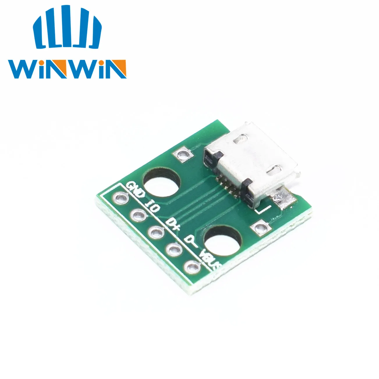 

I63 MICRO USB to DIP Adapter 5pin Female Connector B Type PCB Converter