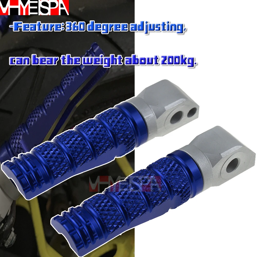 Moto Cnc Alluminio Poggiapiedi Posteriori Pedane Per Yamaha Fz6 Fz8/Fazer Fz1/Fazer Fz6 Fz8 Fazer Fz Xj6 Accessori