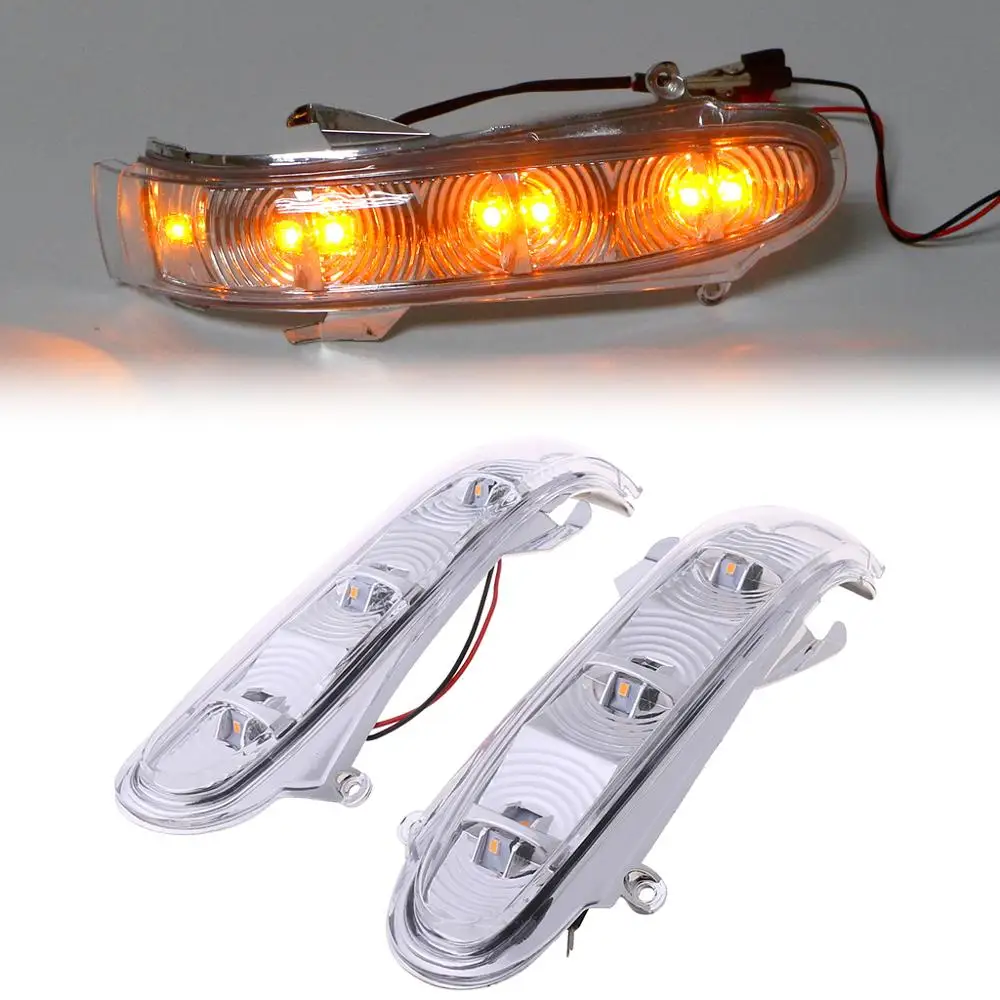 2x Front Turn Signals Lights Side Mirror Signal Led For Mercedes-Benz S-Class W220 CL-Class W215 |