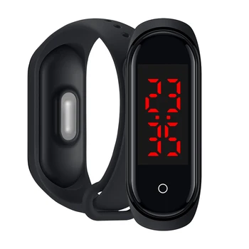 

2020 New Smart Bracelet V8 Body Temperature Wristband Precise Display Clock Time Smart band for Men Women New Arrival