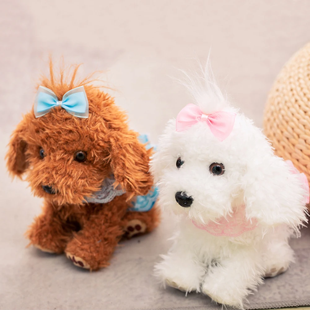 

Interactive Teddy Dog Cute Animal 8 Movements Birthday Gift Electronic Plush Toy Smart Barking Remote Control Educational