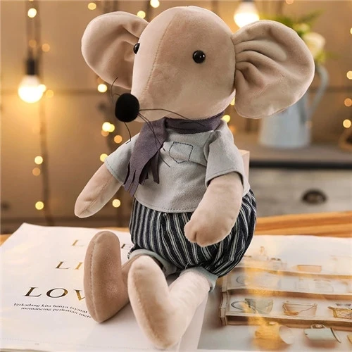 Горячая кукла прекрасный балетные костюмы плюшевая игрушечная мышь плюшевая игрушка-животное кукла Мышка для детей игрушка для сна прекрасный Рождественский подарок - Цвет: 6