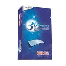 14 шт./7 пар 3D белая гелевая отбеливающая полоска для ухода за полостью рта двойной эластичный отбеливающий инструмент для отбеливания зубов