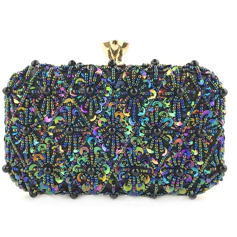 

Beaded Clutches Women's Party Wallet Bridal Tote Women's Evening Bag Women's Crossbody Shoulder Bag