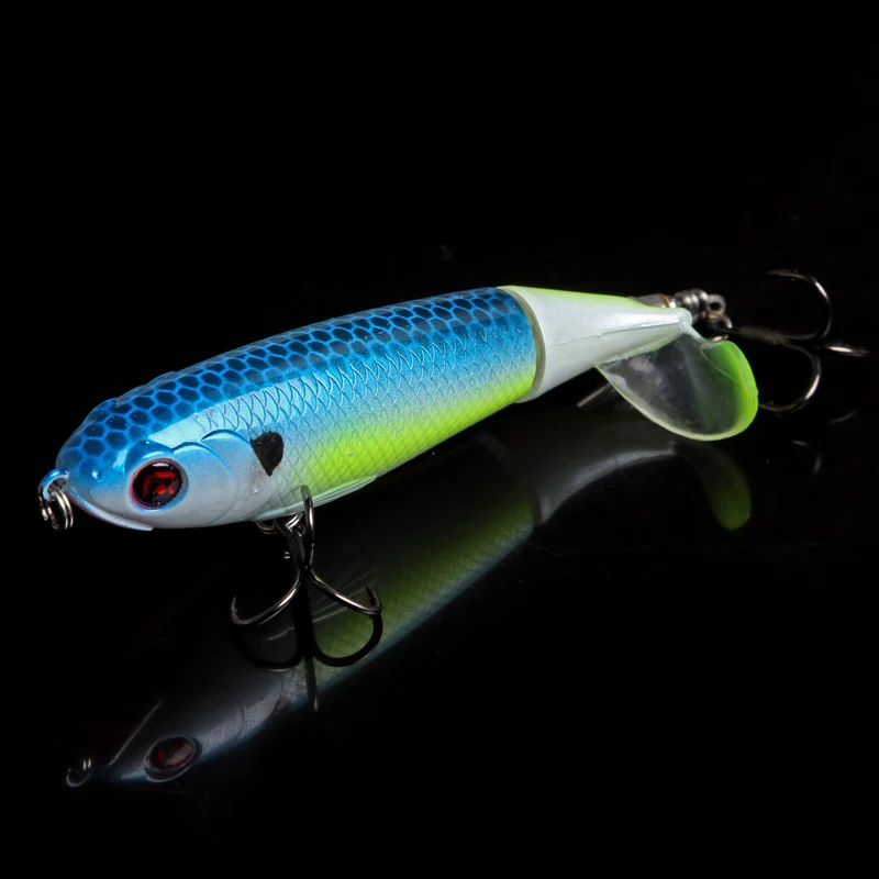 1 шт. с пропеллером Topwater рыболовная приманка 10 5 см 17g искусственная Жесткий Мягкий