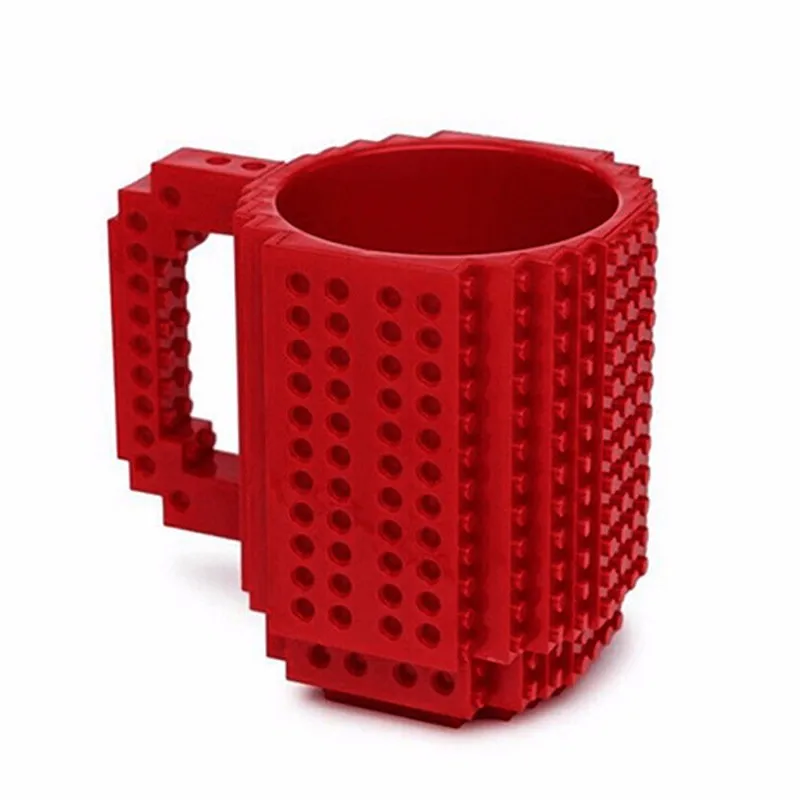 350 мл/12 унций головоломка DIY строительные блоки кружка креативная чашка кофе с молоком сборная кирпичная посуда для напитков лего питьевые
