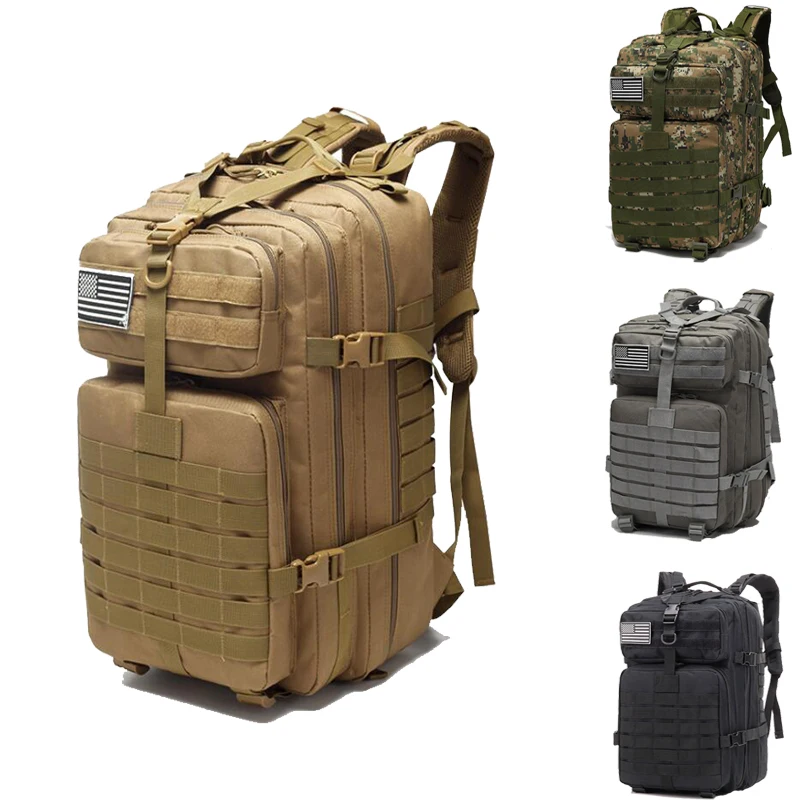 

Outdoor Military Molle Backpack Oxford 45L Waterproof Tactical Backpack Sports Camping Hiking Trekking Backpack Hunting Bags