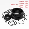 60pcs/Bag 4 Size Durable Avoid Gas Leak Volatilize Rubber Sealing O-Rings Kit For Dupont Lighter Repair Service Upgrade Gadgets 3
