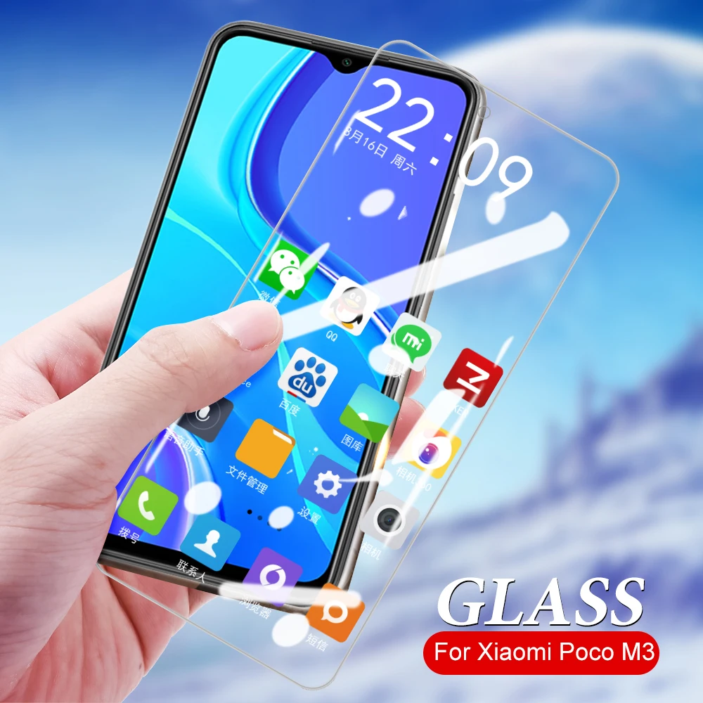 Защитное стекло для Xiaomi Poco M3 X3 полное покрытие Mi 10T Pro/Poco M2 /M3/X3/X3 NFC закаленное