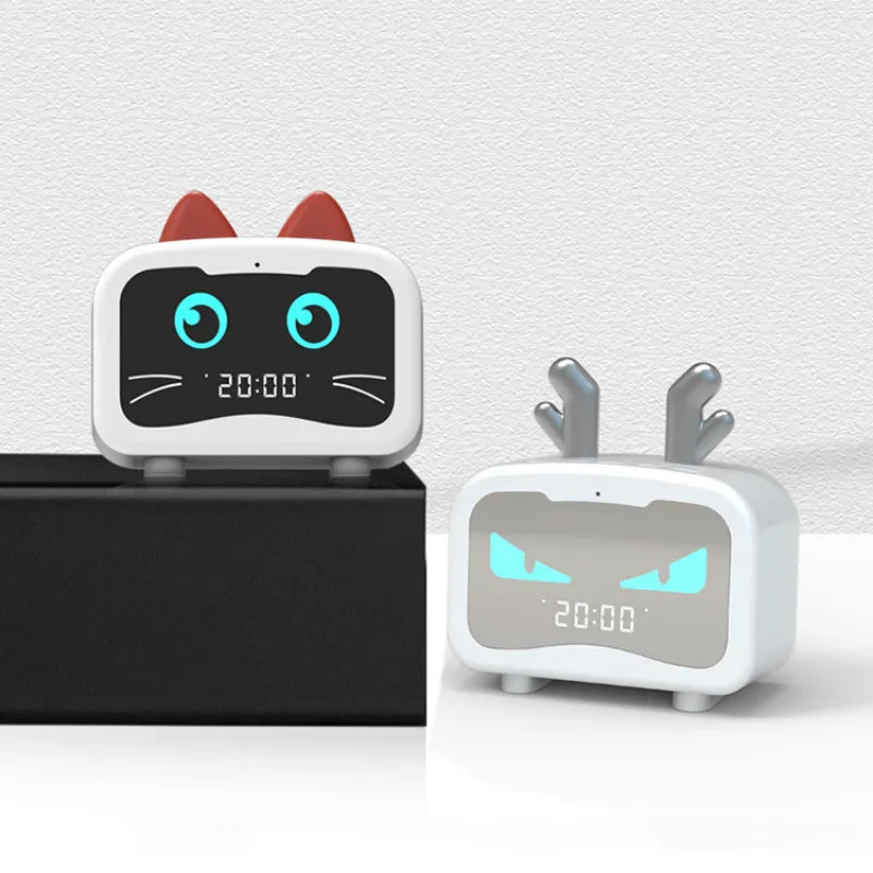 Wireless Bluetooth Speaker New Creative Subwoofer Portable Card Radio Call Function Clock Mini Audio Gift Computer Speaker