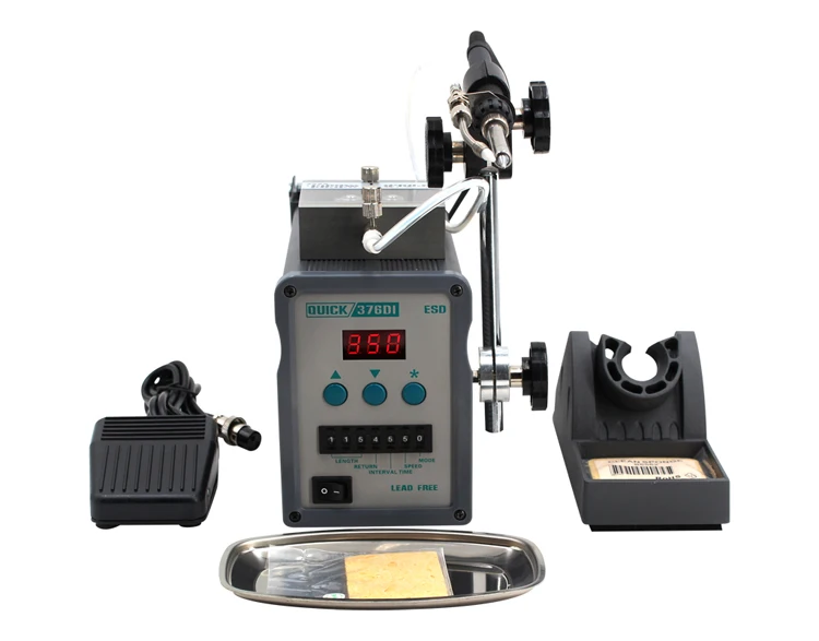 QUICK 376DI automatic display of tin solder machine out of tin soldering iron 220V 90W