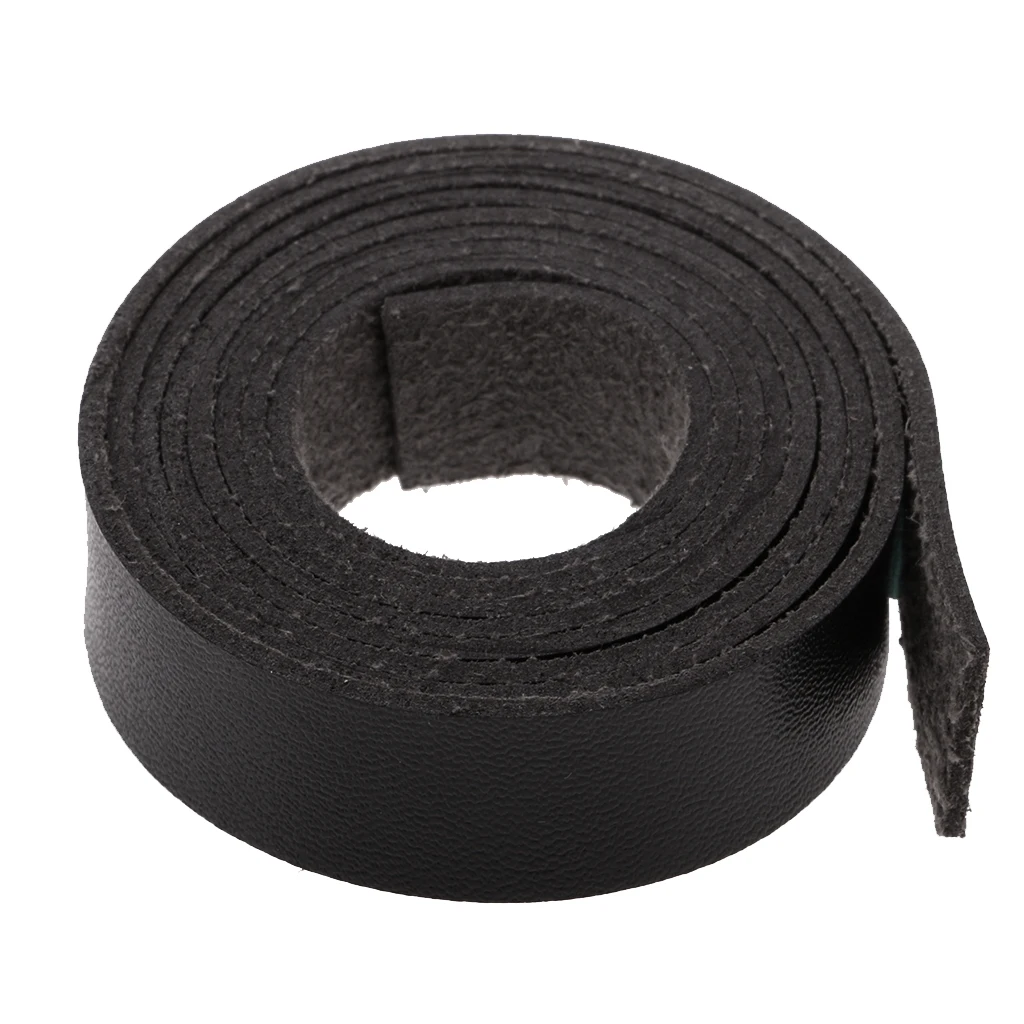 2 Meters x 1.5cm DIY Crafts PU Leather Strap Strip for Leather Crafts Belt Handle Bag Accessories