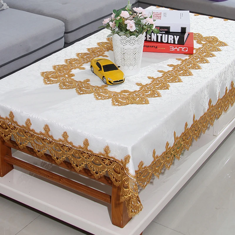 

Decorative Home Decor Textile Towels Table Cloth Lace Tablecloth Rectangular Round Or Oval Dining Table Cover Table Cloths