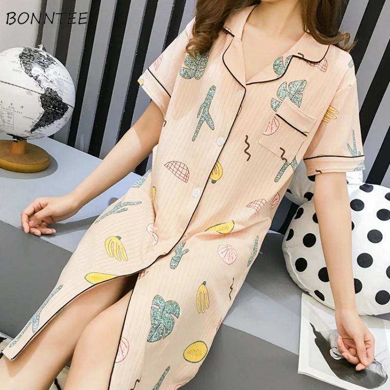 Batas estampadas de manga corta para mujer, ropa de dormir fina para  estudiantes, transpirables, elegantes, Kawaii, Kimono Ulzzang|Batas| -  AliExpress