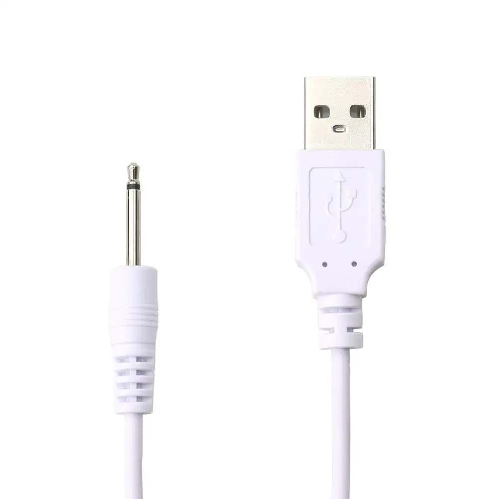 Перезаряжаемые зарядный кабель для передачи данных вибратор USB DC2.5 подзарядки