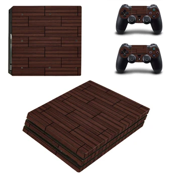 

Wooden Texture Style Skin Sticker for PS4 Pro Console And Controllers Decal Vinyl Skins Cover Style 0176