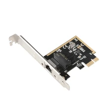 Компьютерная шина PCI-E Gigabit Ethernet сетевой карты Адаптеры для сим-карт Realtek 8111H 10/100/1000 Мбит/с для настольных ПК