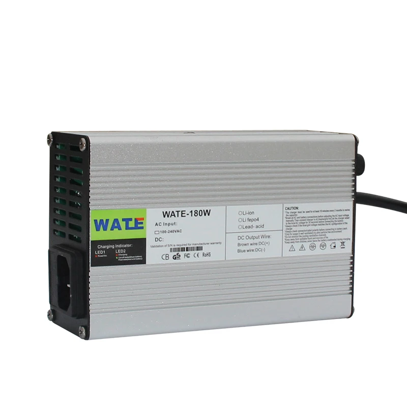 Carregador de Bateria de Íon de Lítio 46.2v 2a Carregador de Bateria de Íon de Lítio 11s 40.7v - Image 5