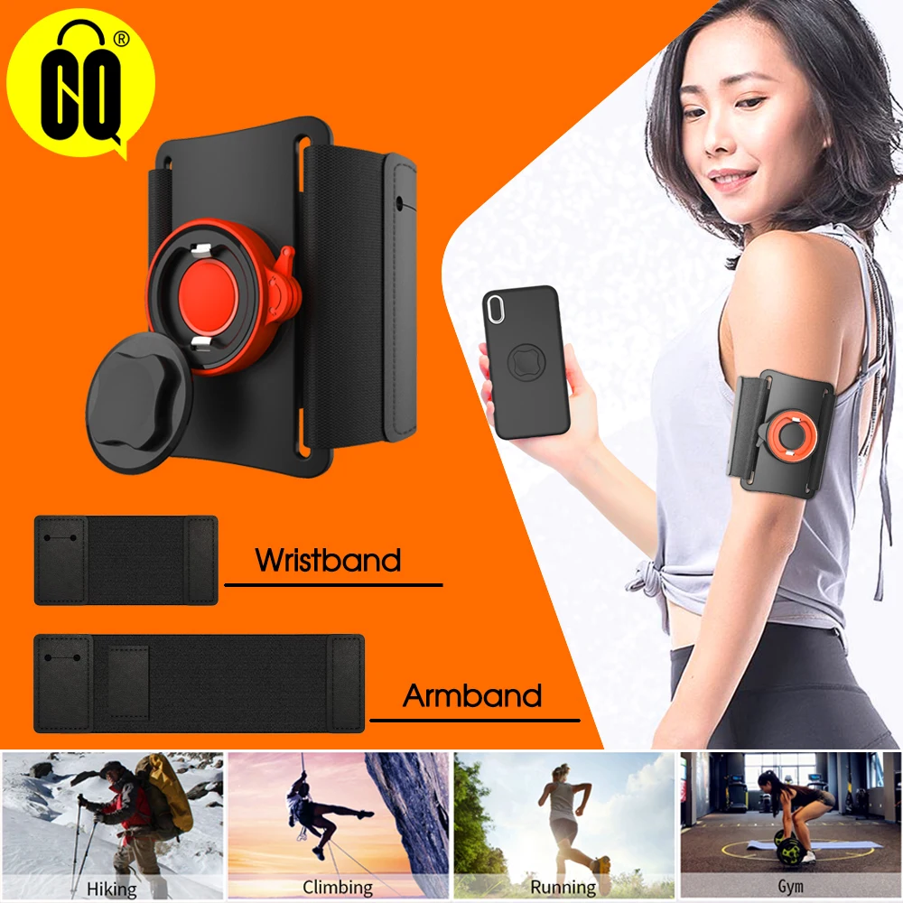 Universal Phone carrying Cases for hand Sport Armband phone holder
