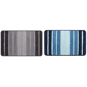 

Bath Rug, Door Mat, Soft and Absorbent Bathroom Mat, Machine Wash/Dry, Anti-Slip and Plush Bath Mat for Bathroom, Living Room an