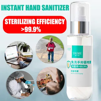 

30ml 75% Alcohol Portable Hand Sanitizer Antibacterial Disposable No Wash Quick-Dry Bacteriostatic Hand Sanitizer for Kids Adult
