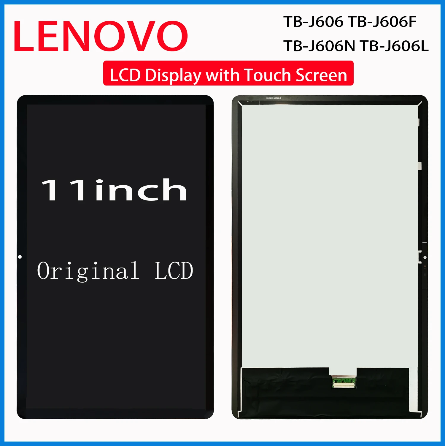 Xiaoxin Pad Lcd 11" For Lenovo Tab P11 / P11 Plus Tb-j606 Tb-j606f Tb