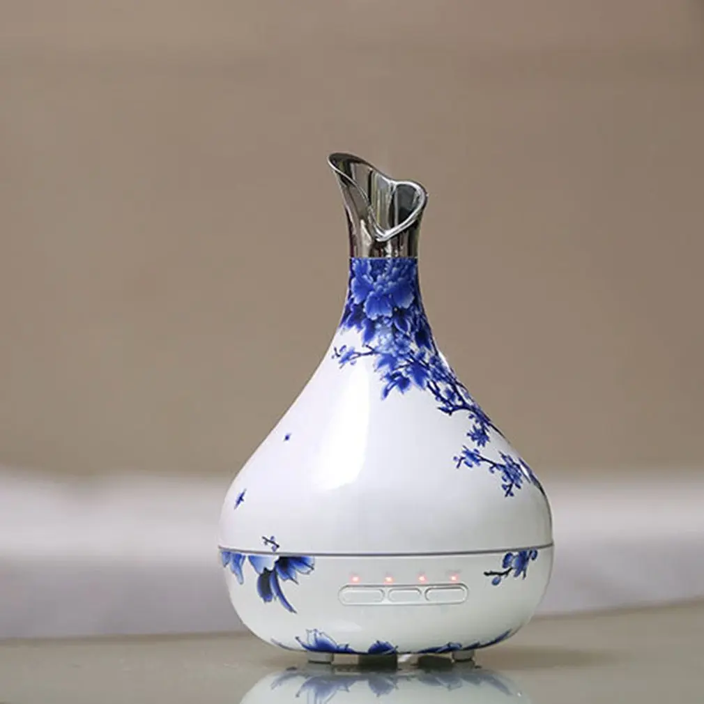 Flower Love Home Bedroom Air Humidifier Large Capacity Wood Grain Mute Intelligent Induction Atomizing Aromatherapy Machine